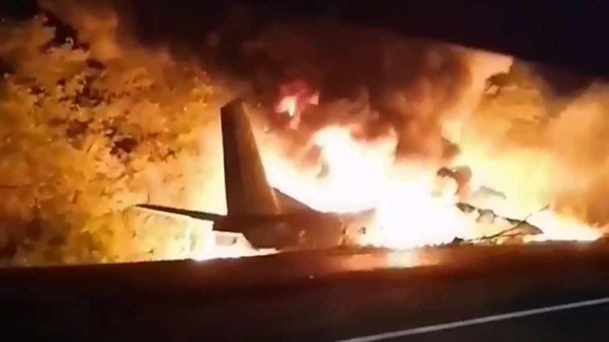 Аварія літака на Харківщині