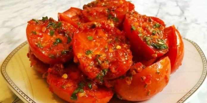 Помідори по-корейські рецепт