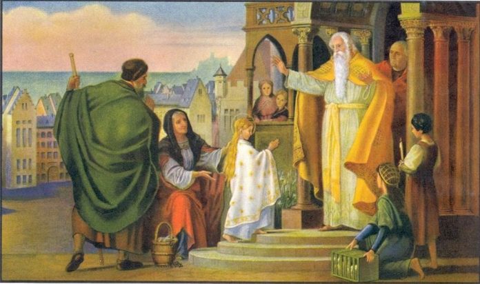 Образ Введення в храм Пресвятої Богородиці Образ Введення в храм Пресвятої Богородиці