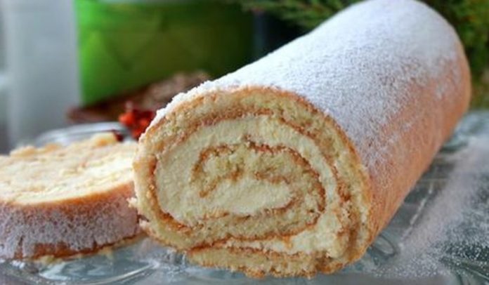 Бісквітний рулет рецепт Бісквітний рулет рецепт