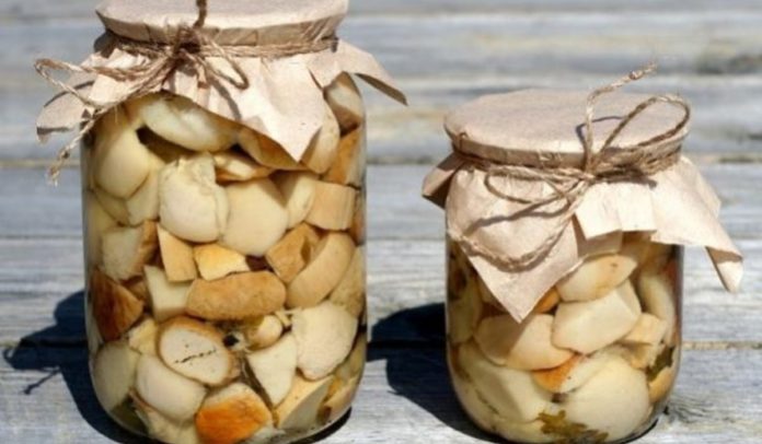 Мариновані білі гриби на зиму Мариновані білі гриби на зиму