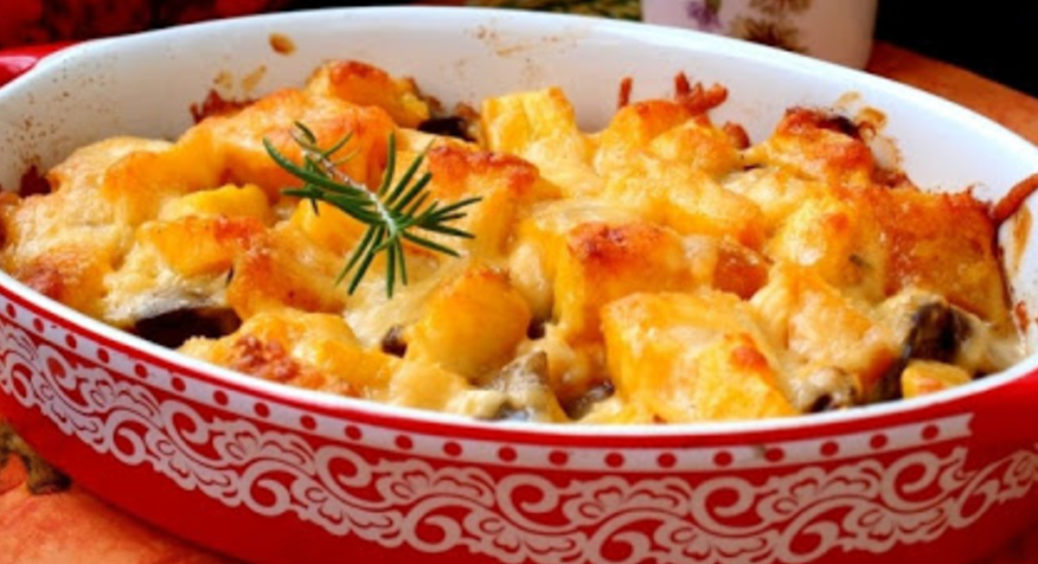 Ідеальне поєднання смаку та аромату: готуємо курячу печінку, запечену з гарбузом і сиром 