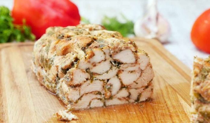 Курячий рулет рецепт