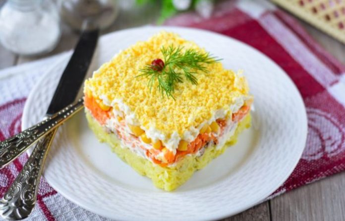 Неймовірний святковий салат Мімоза 