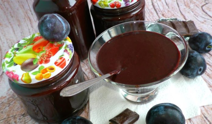 Рецепт нутелли зі слив