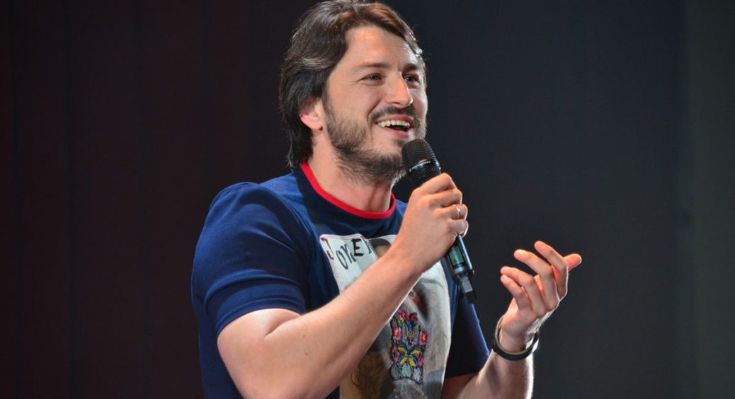 Як виглядає перша дружина Сергія Притули: шоумен проміняв дуже ефектну брюнетку на просту адміністраторку 