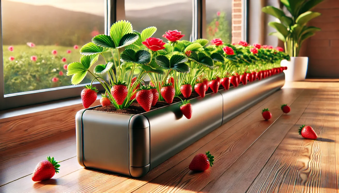 Як виростити суницю на підвіконні