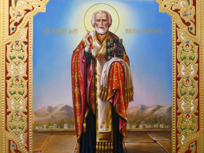 Ікона Святий Миколай Чудотворець