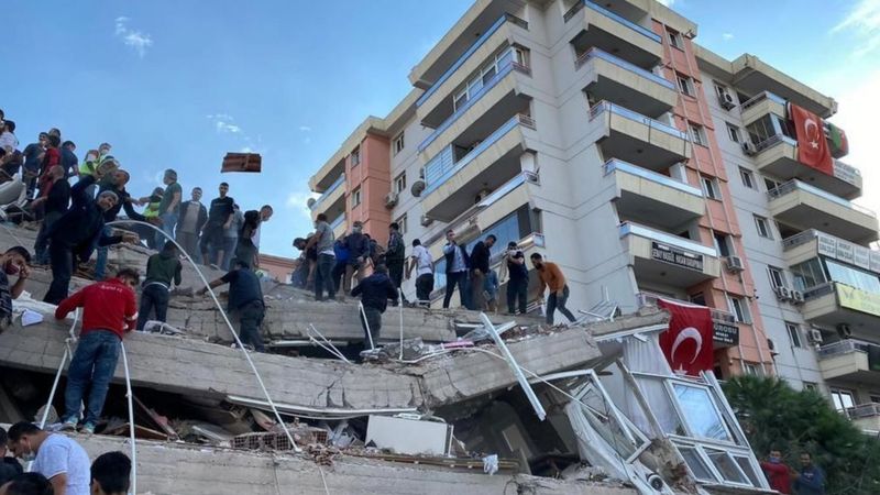 Землетрус біля берегів Туреччини