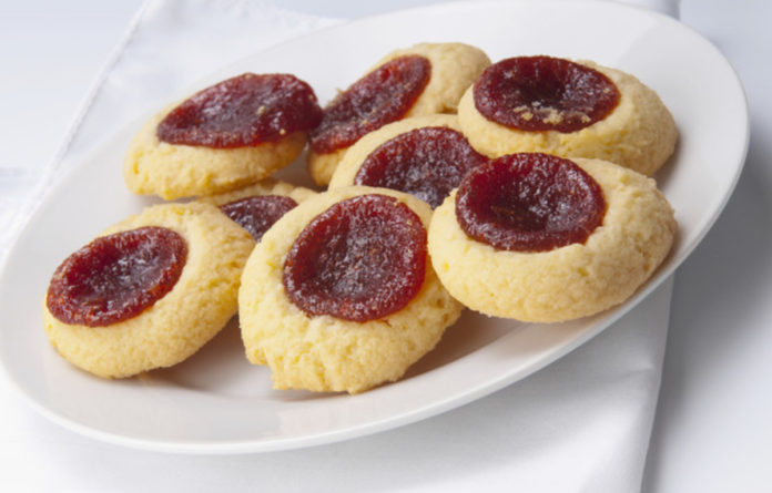 Пісочне печиво з повидлом рецепт
