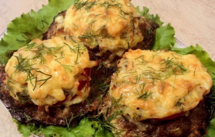 Котлети з сиром і грибами рецепт