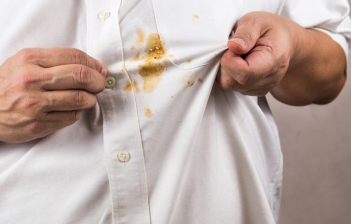 Жирні плями на одязі