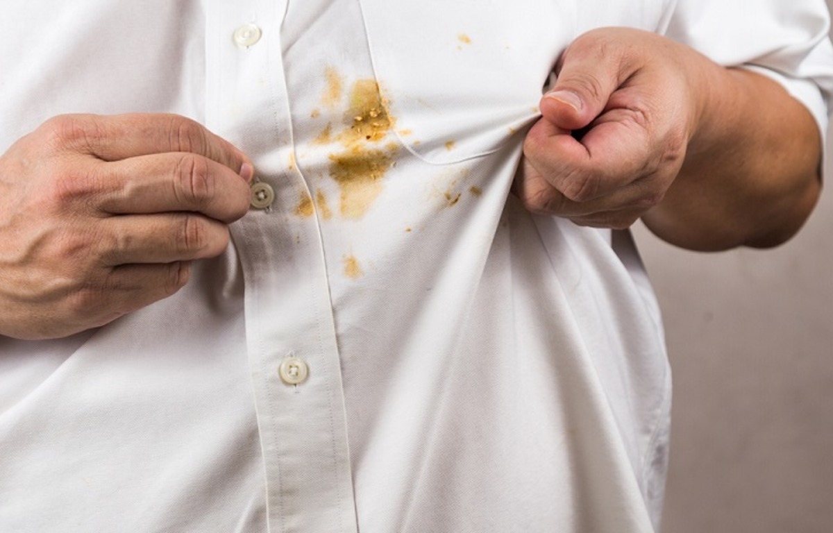 Жирні плями на одязі
