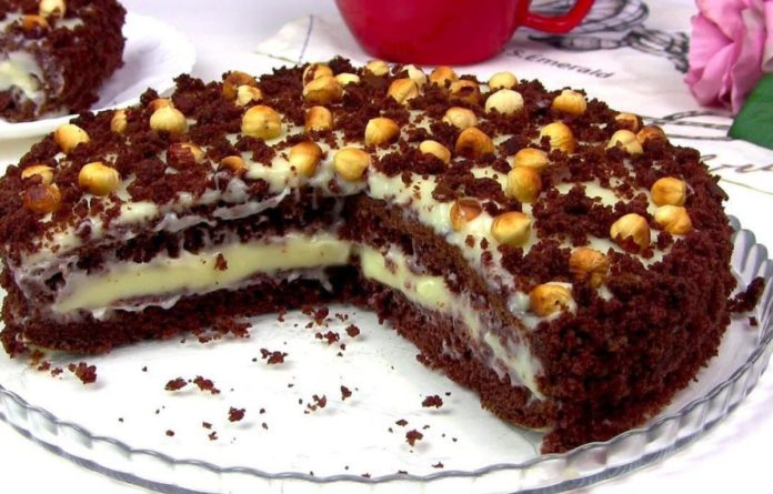 Торт із трьох інгредієнтів Торт із трьох інгредієнтів