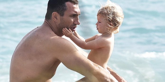 Володимир Кличко з донькою