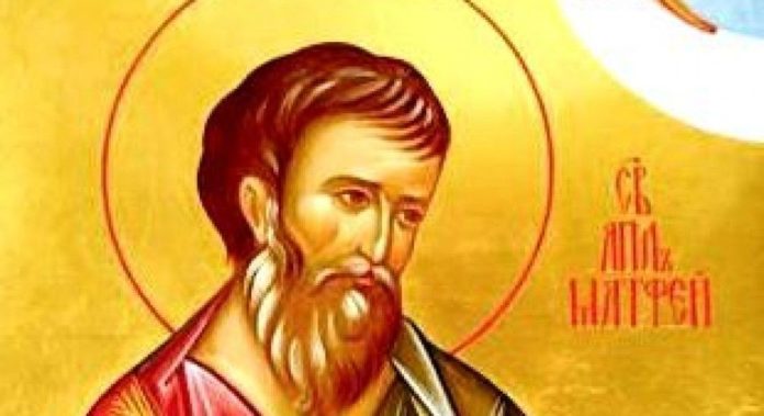 Образ святий Євангелист Матей