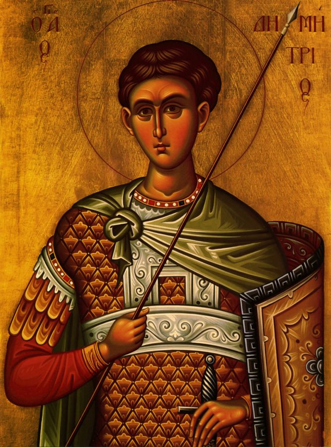 Ікона Святий великомученик Димитрій Солунський
