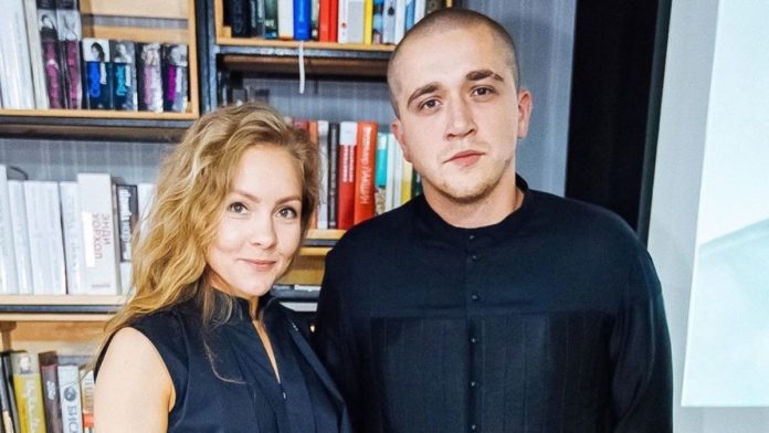 Олена Шоптенко з чоловіком