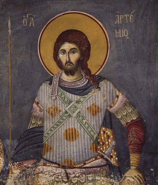 Ікона св.влмч. Артемія Антіохійського