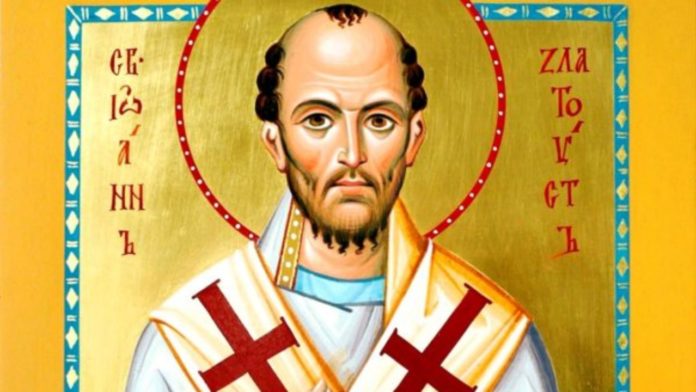 Образ Святий Йоан Золотоустий