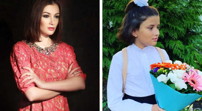 Анастасія Приходько та її доньки