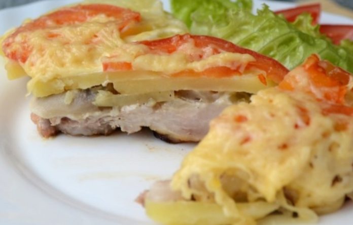 Рецепт м'яса в духовці