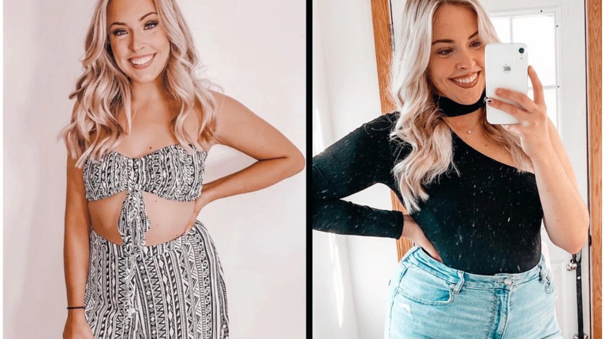 Дівчина, яка набрала вагу за самоізоляцію