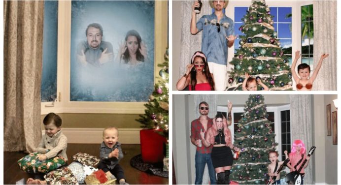 Кожного року ця родина робить кумедні різдвяні знімки, а в 2020-му попали прямо в ціль 