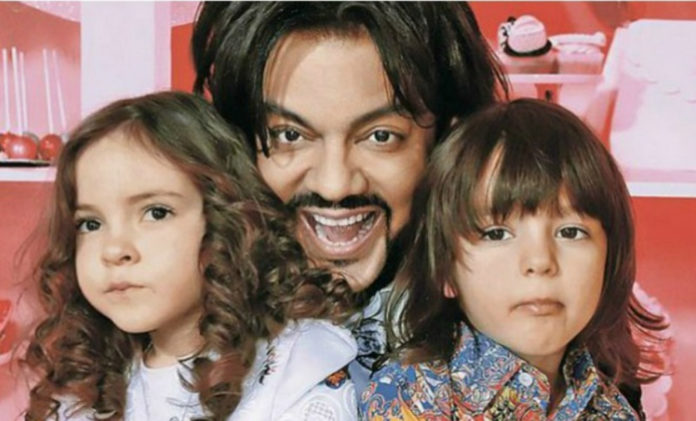 Філіп Кіркоров з дітьми