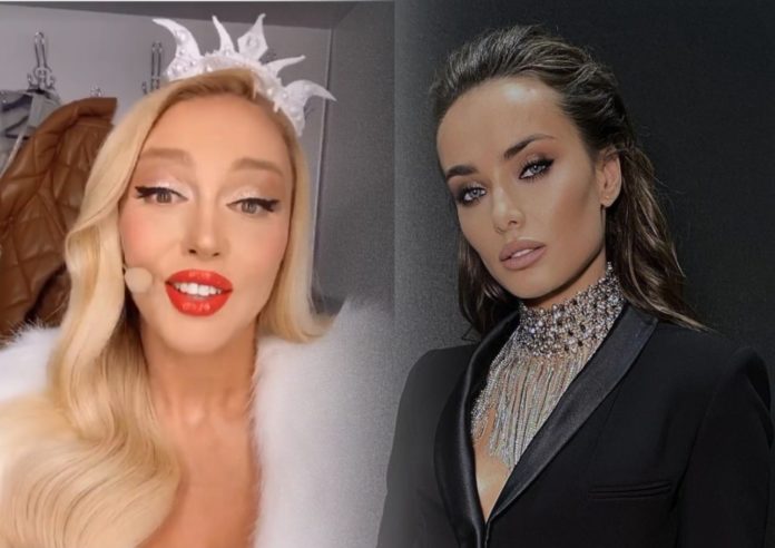 Оля Полякова і Ксенія Мішина