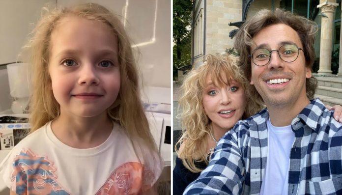 Ліза Галкіна та її батьки Ліза Галкіна та її батьки