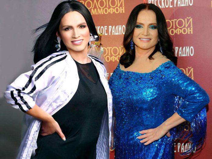 Діоніс Кельм та Софія Ротару. Фотоколлаж