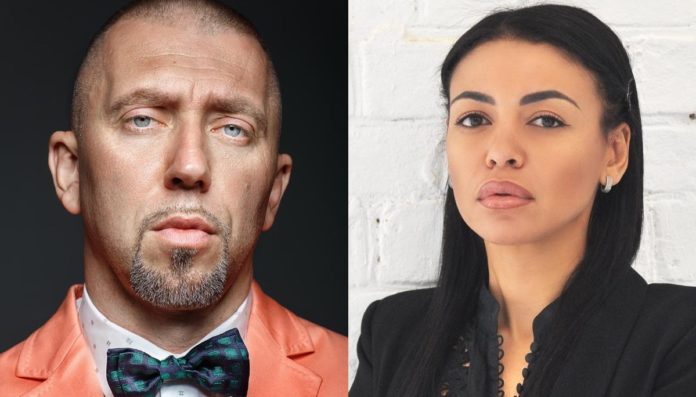 Репер Серьога та його дружина