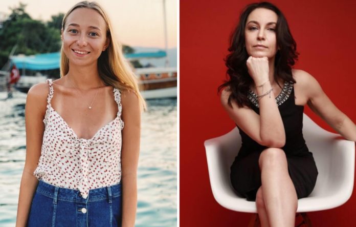 Катерина Репяхова та Лариса Созаєва