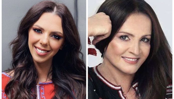 Софія Ротару та її племінниця 