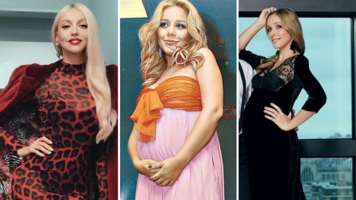 Українські зірки, яки виходили заміж вже вагітними