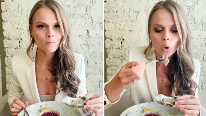 Ольга Фреймут повчила українців їсти устриці Ольга Фреймут повчила українців їсти устриці