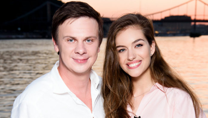 Дмитро Комаров і Олександра Кучеренко