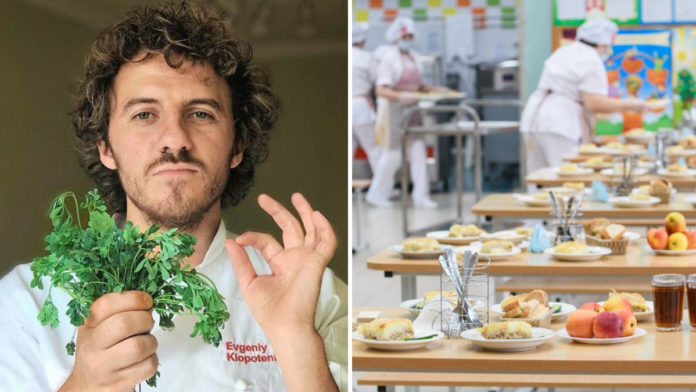 Євген Клопотенко презентував нове меню для школярів