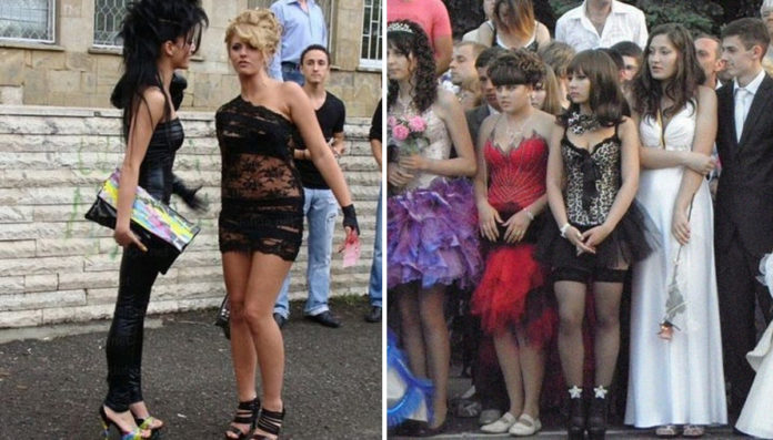 Невдалі сукні випускниць