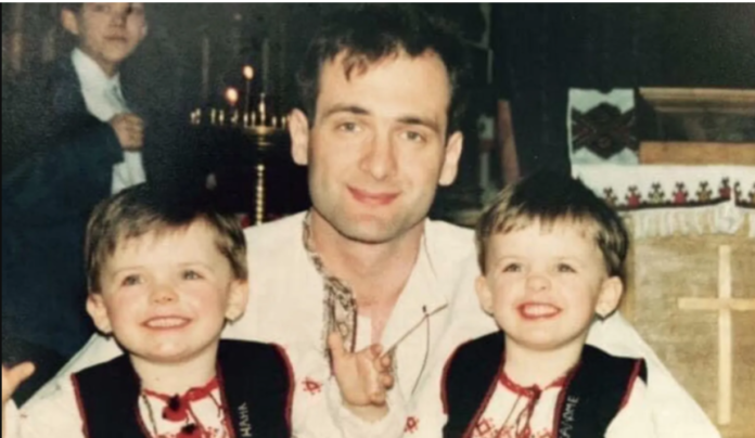 Георгій Гонгадзе з дітьми