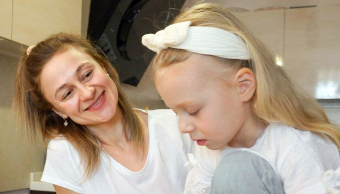 Ольга Мартиновська з дочкою Вірою