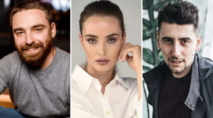 Олексій Тригубенко, Ксенія Мішина та Олександр Еллерт