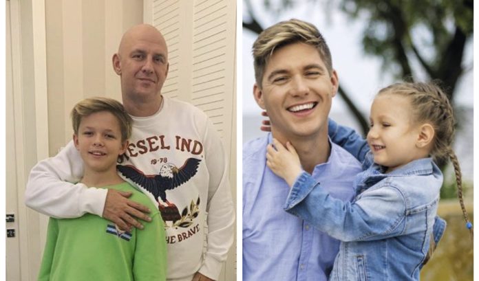 Володимир Остапчук та Потап з дітьми