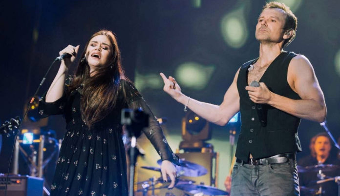 Святослав Вакарчук разом з Віталіною Мусієнко Святослав Вакарчук разом з Віталіною Мусієнко