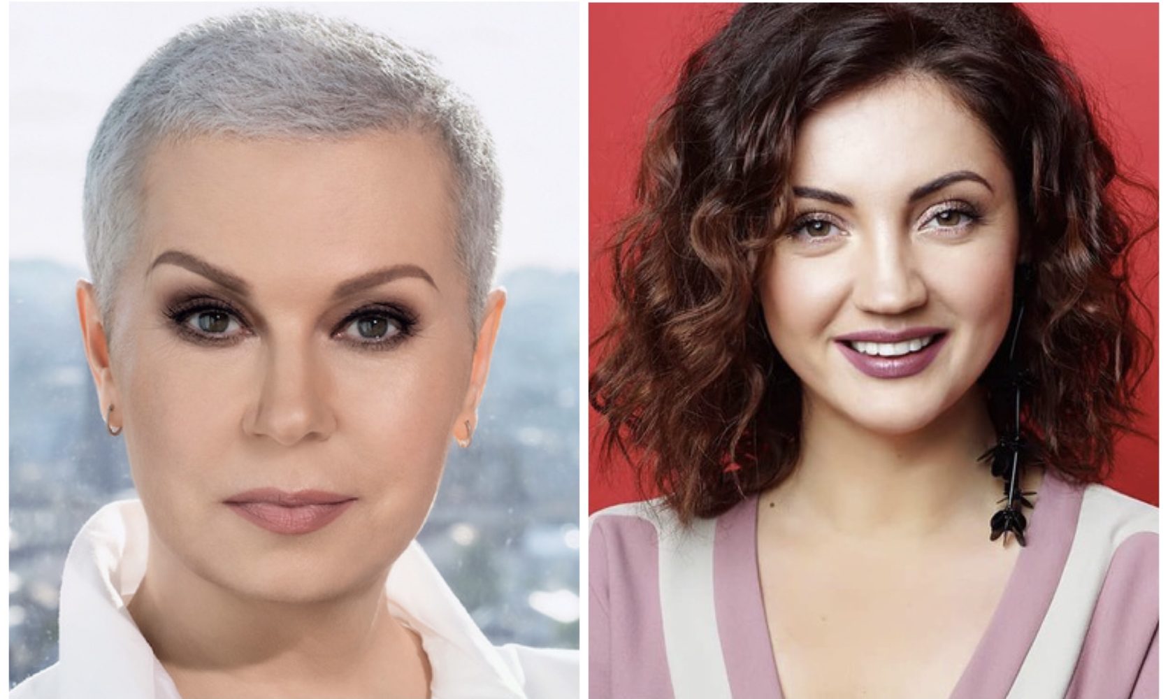 Алла Мазур та Оля Цибульська
