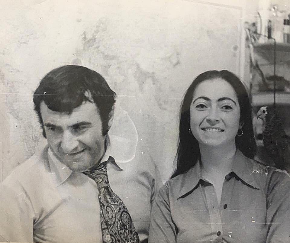 Леонід Каневський та його дружина Анна Березіна в молодості