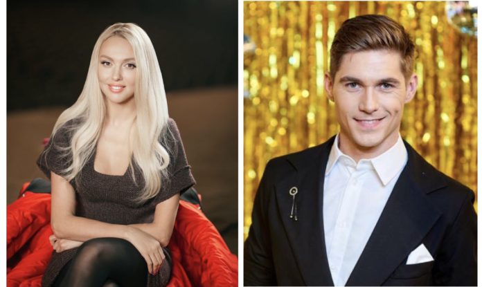 Оля Полякова і Володимир Остапчук