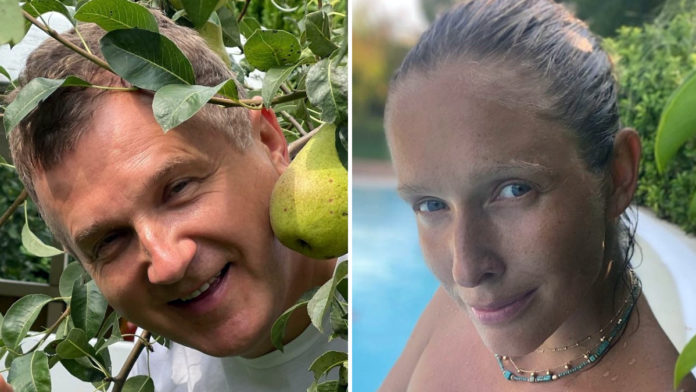 Вагітна Катя Осадча усміхнулася та показала живіт