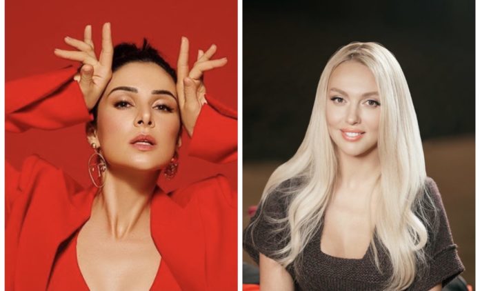 Злата Огнєвіч та Оля Полякова Злата Огнєвіч та Оля Полякова